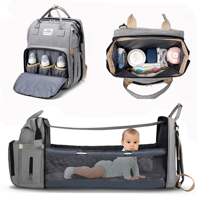 Mochila Cambiador Bebés Multifunción 3 en 1